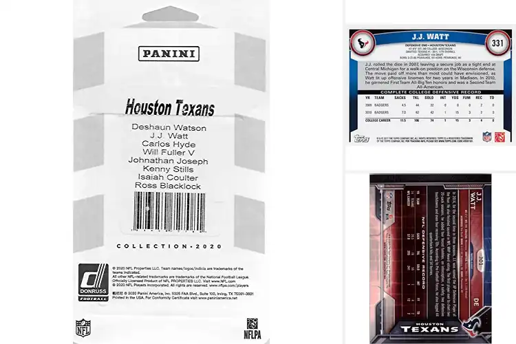 Detailed view of Best J.J. Watt Cards: Top 10 Collecting Picks