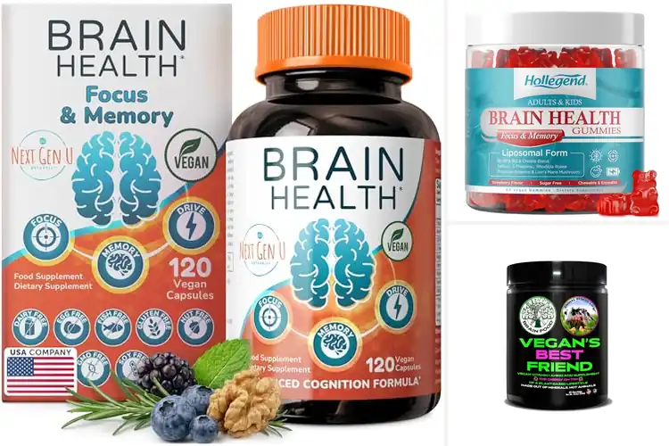 Detailed view of Best Vegan Brain Vitamins: Boost Memory & Focus